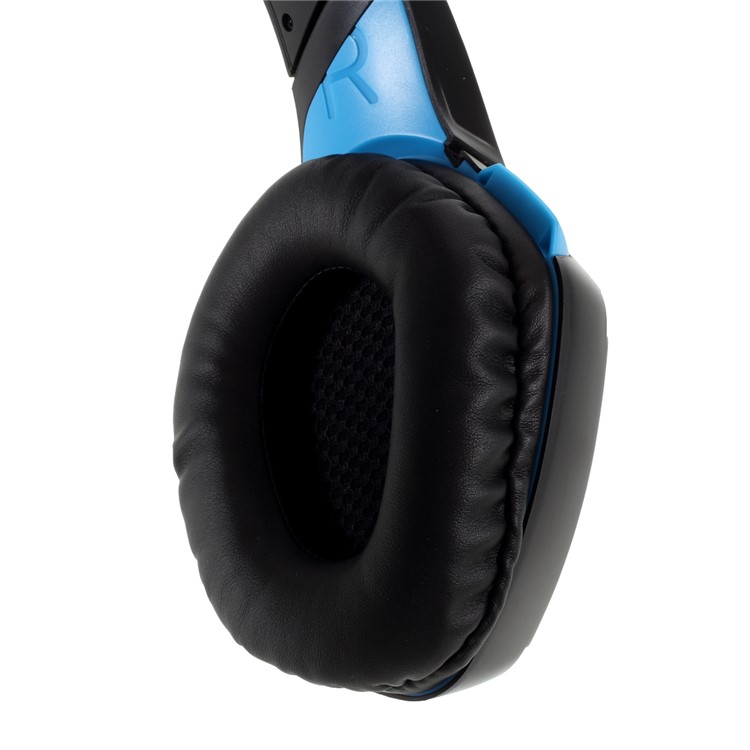 ONIKUMA K1-B Over-ear Noise Reduction PC Gaming Headphone with Mic for PS4 Laptop Computer Smart Phone Xbox One - Blue-13