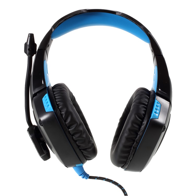 ONIKUMA K1-B Over-ear Noise Reduction PC Gaming Headphone with Mic for PS4 Laptop Computer Smart Phone Xbox One - Blue-2
