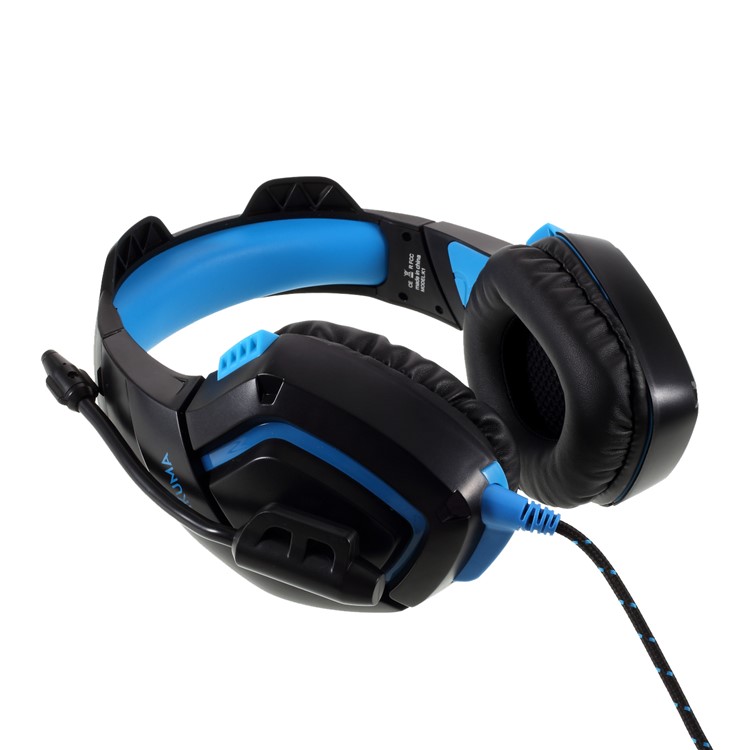 ONIKUMA K1-B Over-ear Noise Reduction PC Gaming Headphone with Mic for PS4 Laptop Computer Smart Phone Xbox One - Blue-5