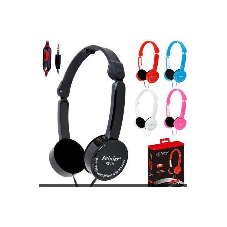 Fashion Children 3.5mm Foldable Wired Over-ear Headphone Stereo Headset with Mic - Black-7