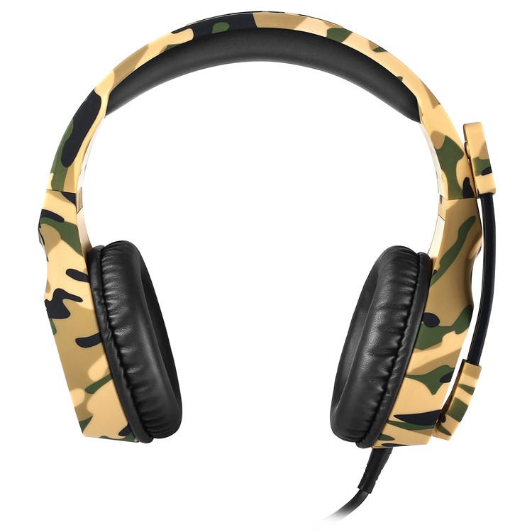 BUTFULLAKE SL-180 Juego De Auriculares De 3,5 Mm Con Micrófono Para Tableta, Computadora Portátil, PS4 XBOX, Etc. - Marrón-3