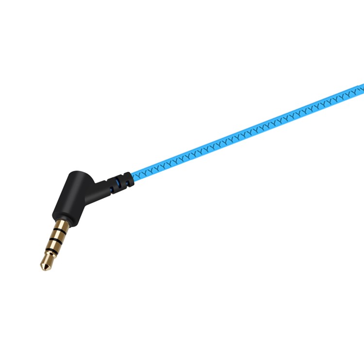 MOMAX Gaming Earbuds with Dual Mic 3.5mm In-ear Wired Earphones - Blue-4