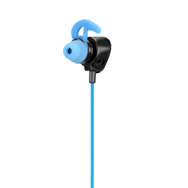 MOMAX Gaming Earbuds with Dual Mic 3.5mm In-ear Wired Earphones - Blue-5