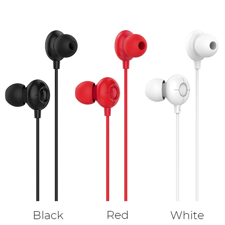 HOCO M49 Starry Sky Universal 3.5mm Wired In-ear Headphone with Mic for iPhone Samsung, etc - Black-5