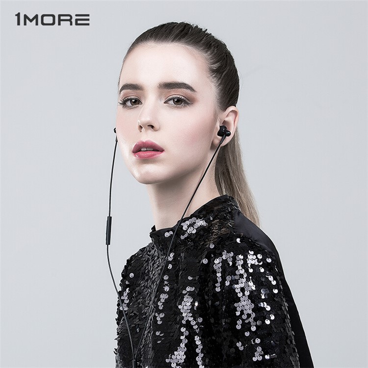 1MORE E1025 Stylish Dual-dynamic Driver In-ear 3.5mm Earphones with Mic - Black-5