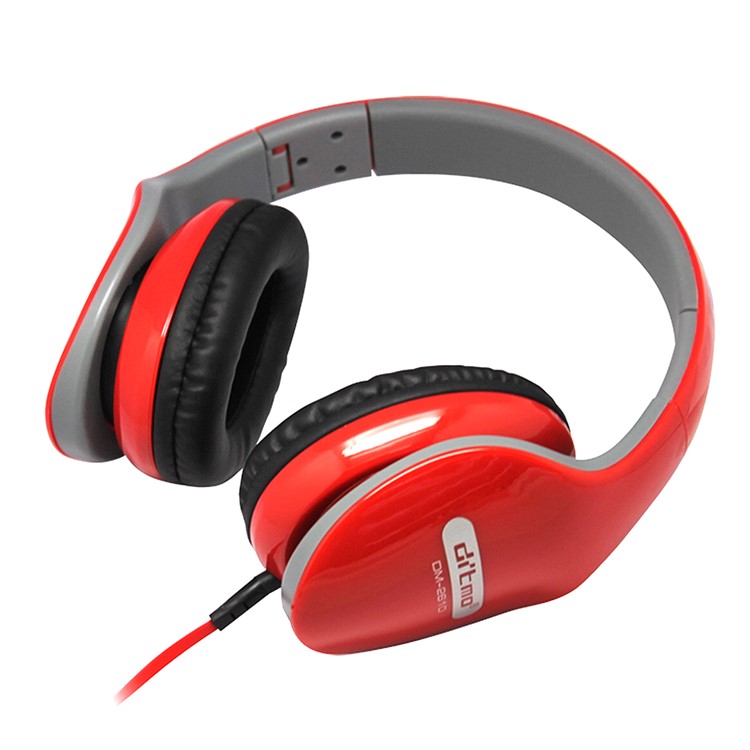 

DITMO DM-2610 3.5mm Wired Foldable Stereo Over-ear Headphone - Red, iPhone 6s 4.7-inch