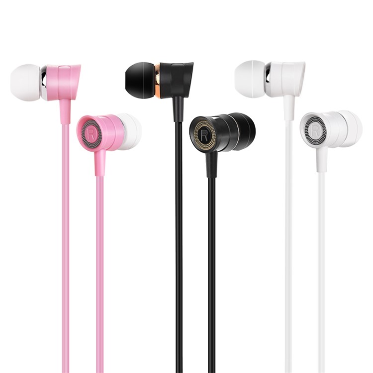 HOCO M37 In-ear Earphone Earbud Headphone HD Sound Bass 3.5mm Audio Jack Earphones with Microphone - Black-3