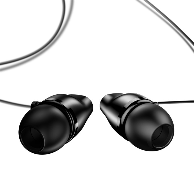 USAMS US-SJ361 EP-36 In-Ear Metal Corded Headphones - Black-2