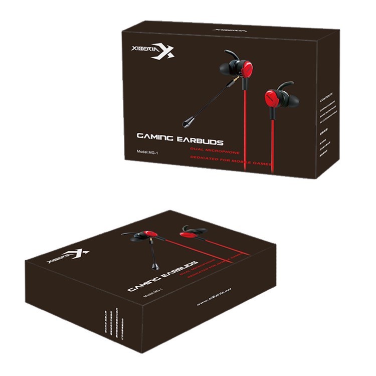 XIBERIA MG-1 Sweatproof Wired 3.5mm In-ear Earphone with Detachable Mic for PS4 Computer XBOX ONE-13