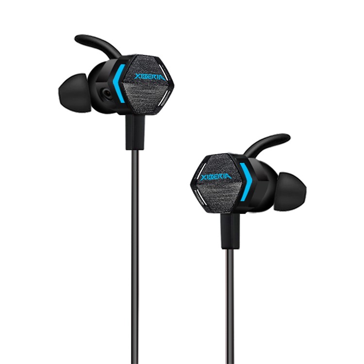 XIBERIA MG-2 Sweatproof Vibration Gaming Earphone  with Detachable Microphone In-ear Corded Headsets-4