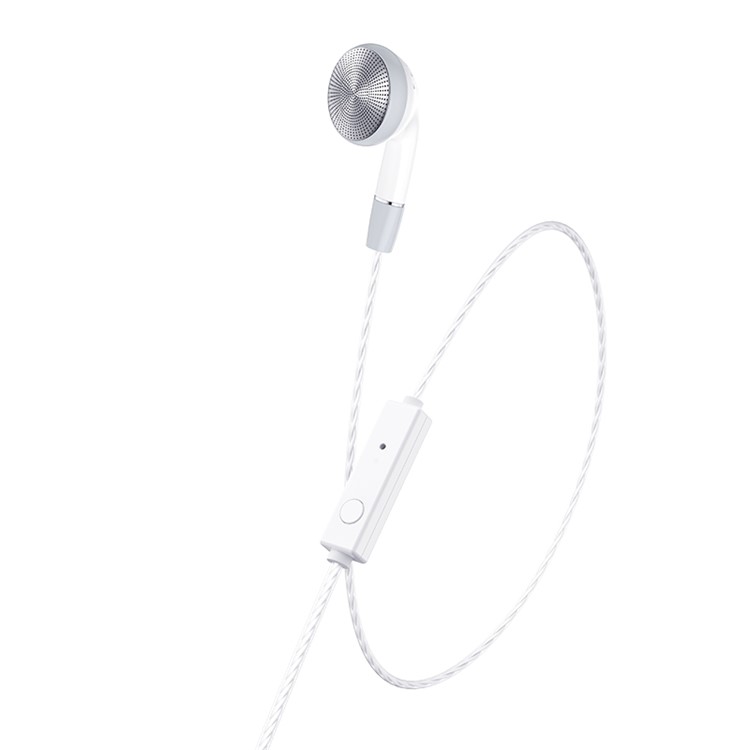 HOCO M61 Solo 3,5 Mm Oído Auricular Atado Con Alambre Con 1,2 M Mic - Blanco-3
