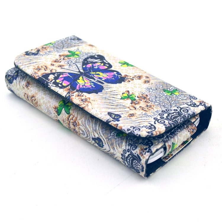 Charming Butterfly Leather Case Pouch for iPhone 6 6s / Samsung A3 S4 / LG G2, Size: 13.8 x 7 x 1.5cm-6