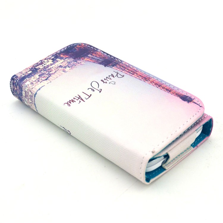 Eiffel Tower Universal Leather Pouch Case for iPhone 6/6s Galaxy S6/S6 edge, Size: 14.4 x 7.5 x 1.5cm-3