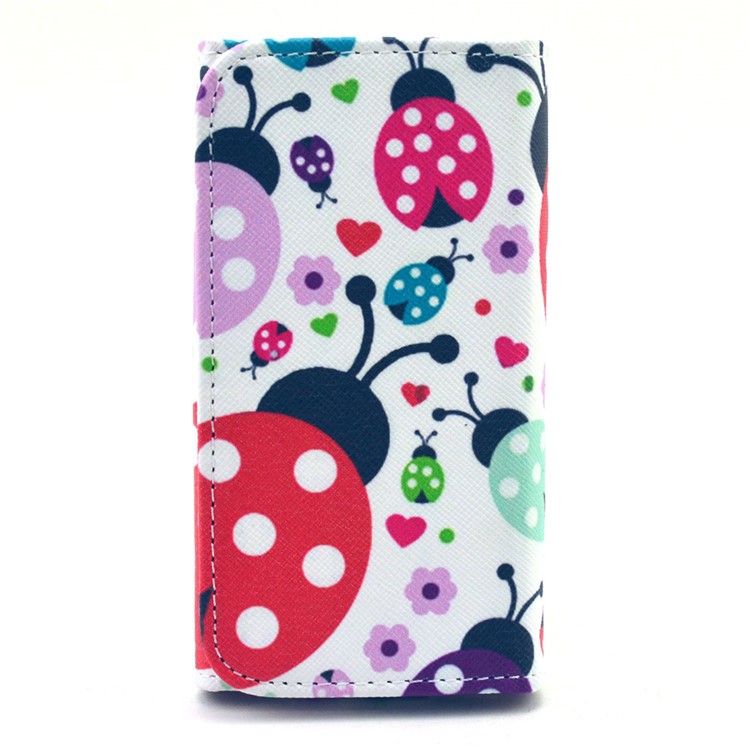 Ladybugs Universal Leather Pouch Case for iPhone 6/6s Galaxy S6/S6 edge, Size: 14.4 x 7.5 x 1.5cm-1