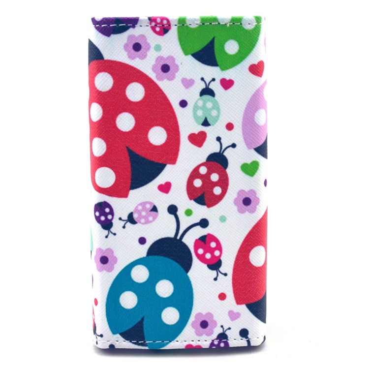 Ladybugs Universal Leather Pouch Case for iPhone 6/6s Galaxy S6/S6 edge, Size: 14.4 x 7.5 x 1.5cm-2
