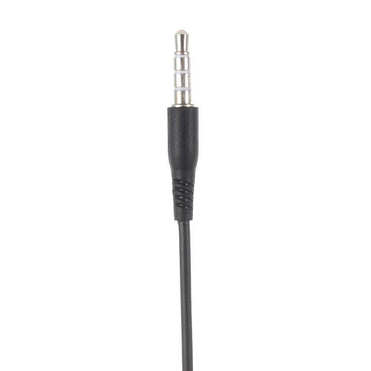 Écouteur intra-auriculaire LANGSTON R21 3.5mm avec microphone pour iPhone Samsung Sony - Noir-2