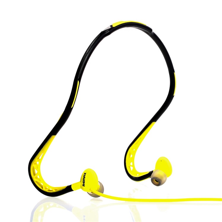 

REMAX S15 In-Ear Sports Sweat-proof Neckband Earphones - Yellow