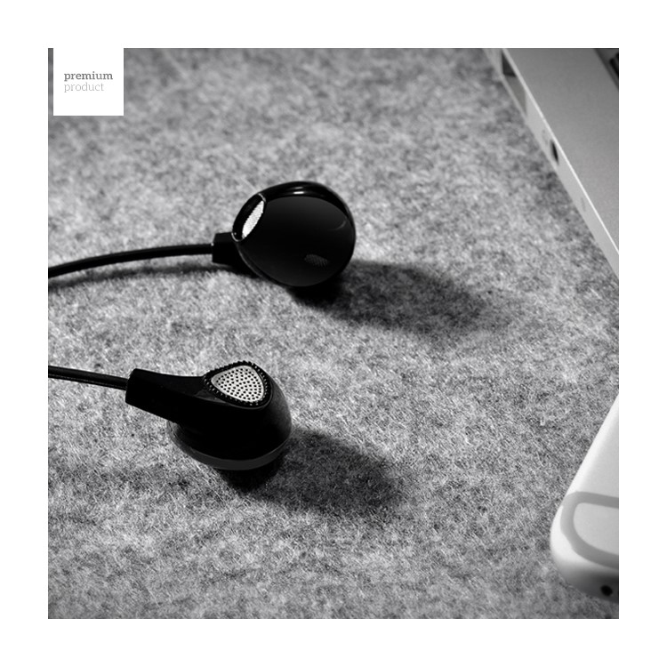 HOCO M2 Wire Control 3.5mm In-ear Earphone with Mic for iPhone Samsung - Black-5