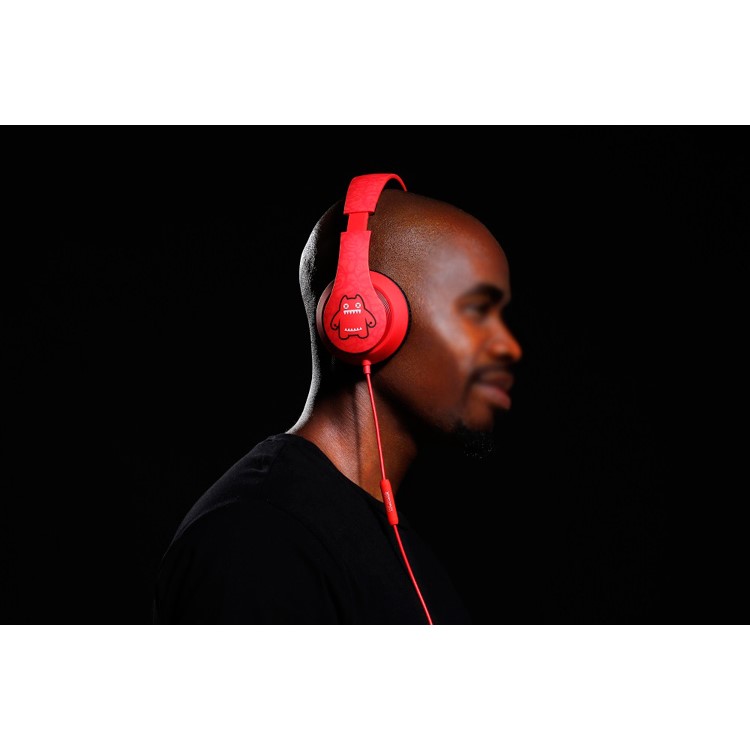 MEKICULTURE Zombies Cat Wired Earphone Stereo Over-ear Headphone with Mic-13