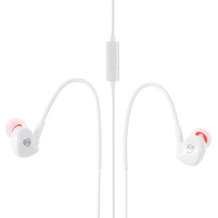 

FSHANG Q8 In-ear 3.5mm Earphone with Microphone for iPhone Samsung - White