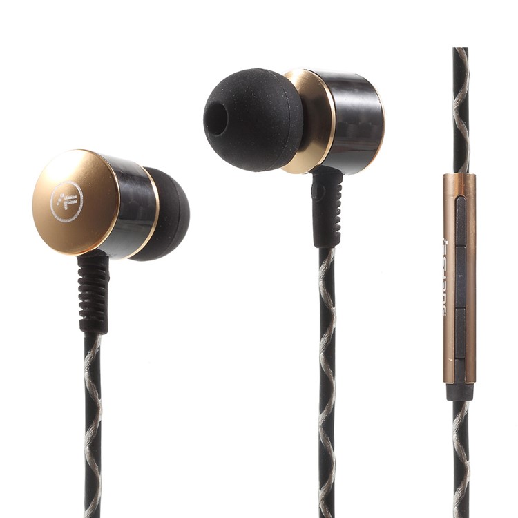 FSHANG E-830S Ultra Light Carbon Fiber In-ear 3.5mm Earphone with Mic-1
