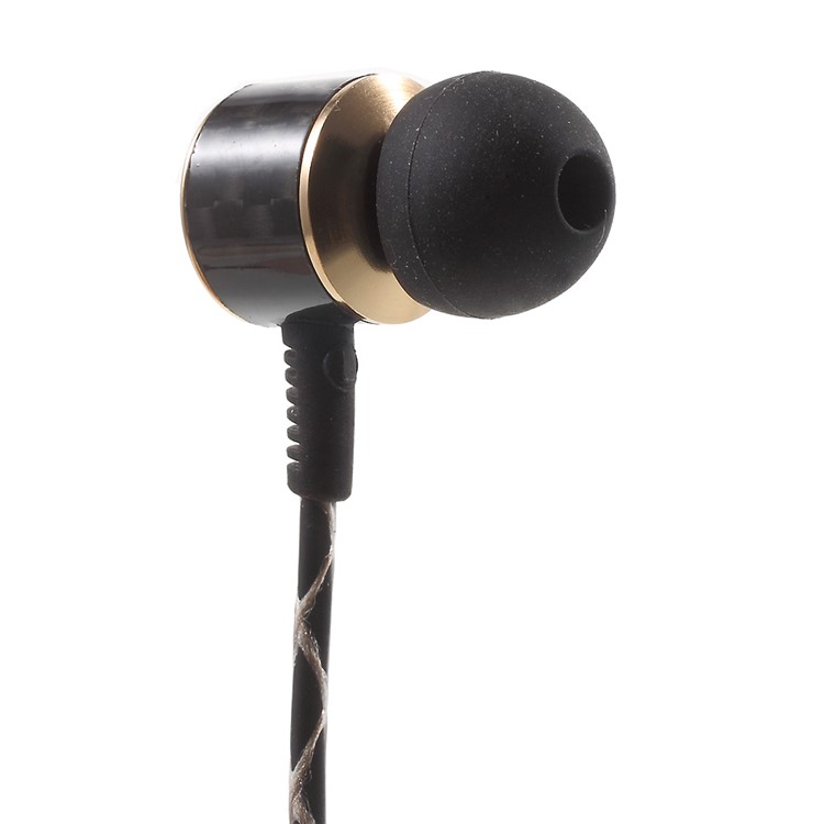 FSHANG E-830S Ultra Light Carbon Fiber In-ear 3.5mm Earphone with Mic-2