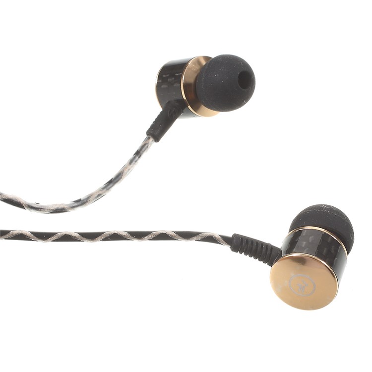 FSHANG E-830S Ultra Light Carbon Fiber In-ear 3.5mm Earphone with Mic-5