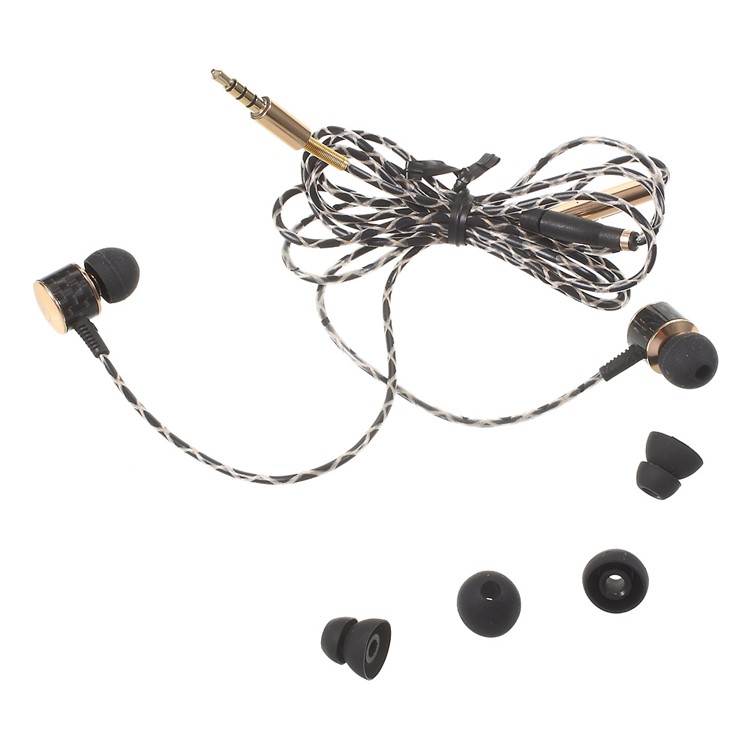 FSHANG E-830S Ultra Light Carbon Fiber In-ear 3.5mm Earphone with Mic-6