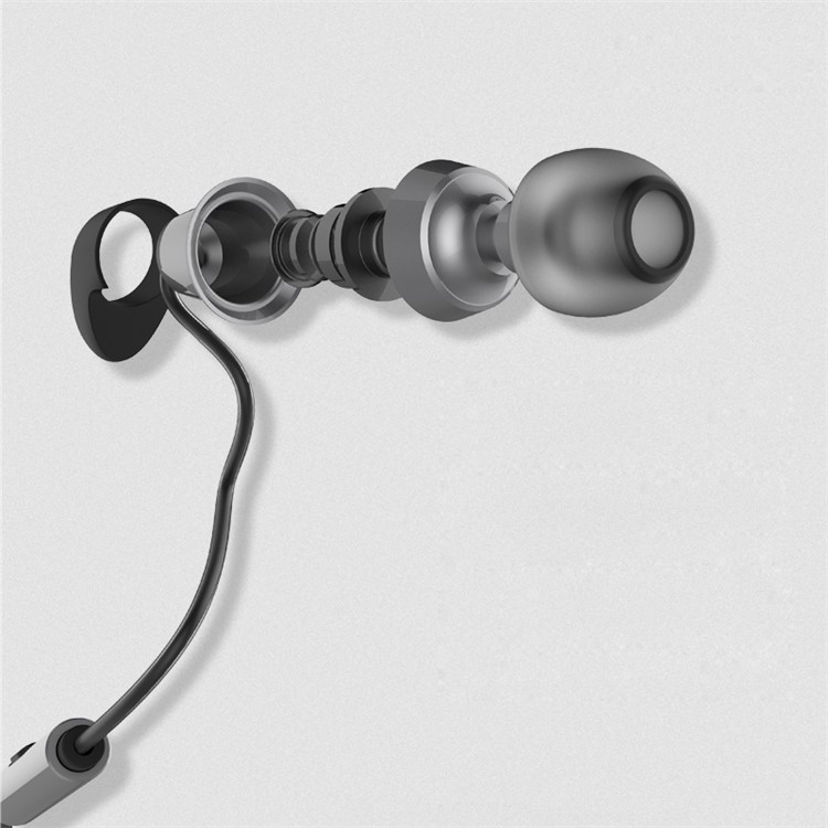 REMAX In-ear 3.5mm Earphone Headphone with Remote and Mic for iPhone Samsung - Black-1