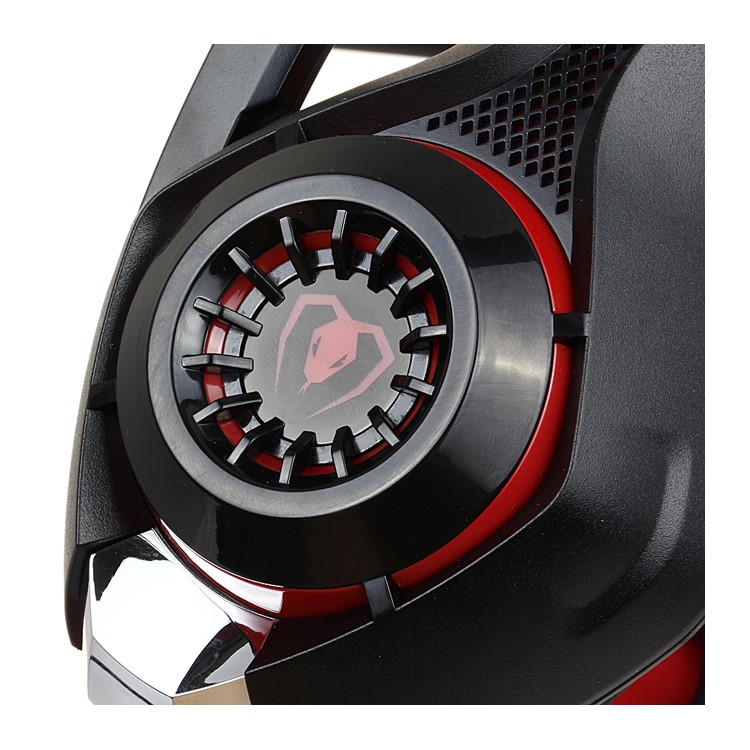 BEEXCELLENT GM-1 3.5mm Over-Ear Gaming Headphone with Mic & LED Light - Red-7