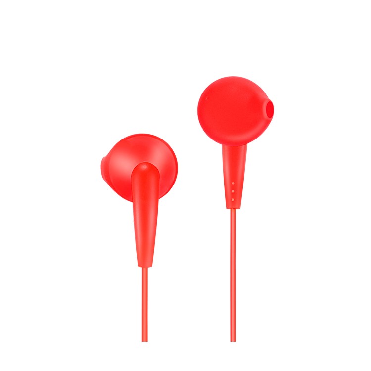 HOCO M9 Wired 3.5mm In-ear Earphone with Mic & Remote Control - Red-1