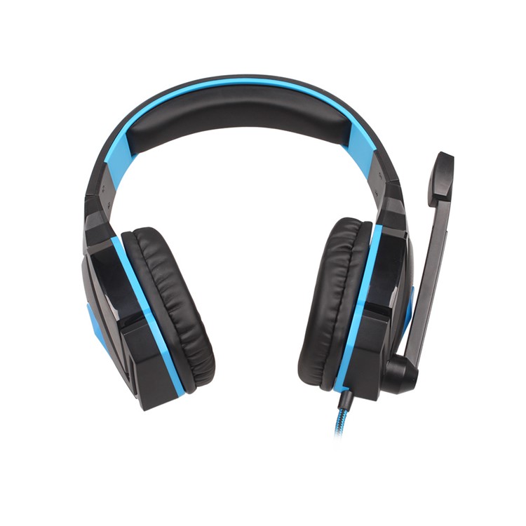 KOTION EACH G4000 Mega Bass Wired Gaming Headset mit Mic - Schwarz / Blau-15