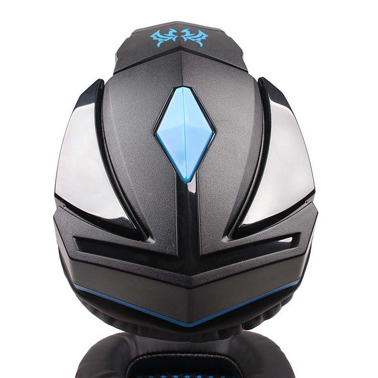 KOTION EACH G4000 Mega Bass Wired Gaming Headset mit Mic - Schwarz / Blau-16