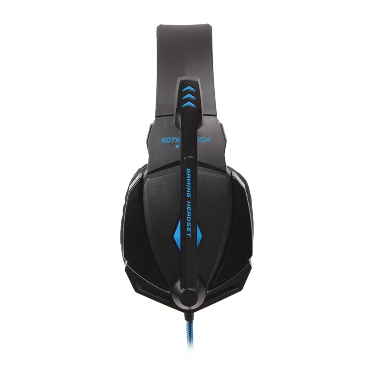 KOTION EACH G4000 Mega Bass Wired Gaming Headset mit Mic - Schwarz / Blau-4