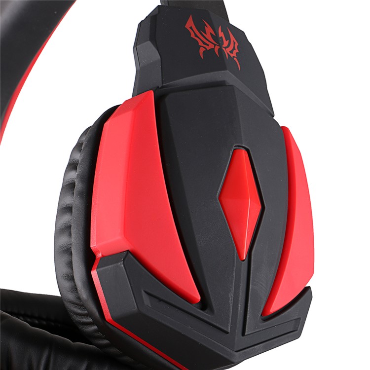 EACH G4000 PC Gaming Stereo Headset Kopfhörer mit Lautstärkeregler Mikrofon - Rot-12