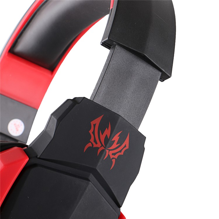 EACH G4000 PC Gaming Stereo Headset Kopfhörer mit Lautstärkeregler Mikrofon - Rot-15