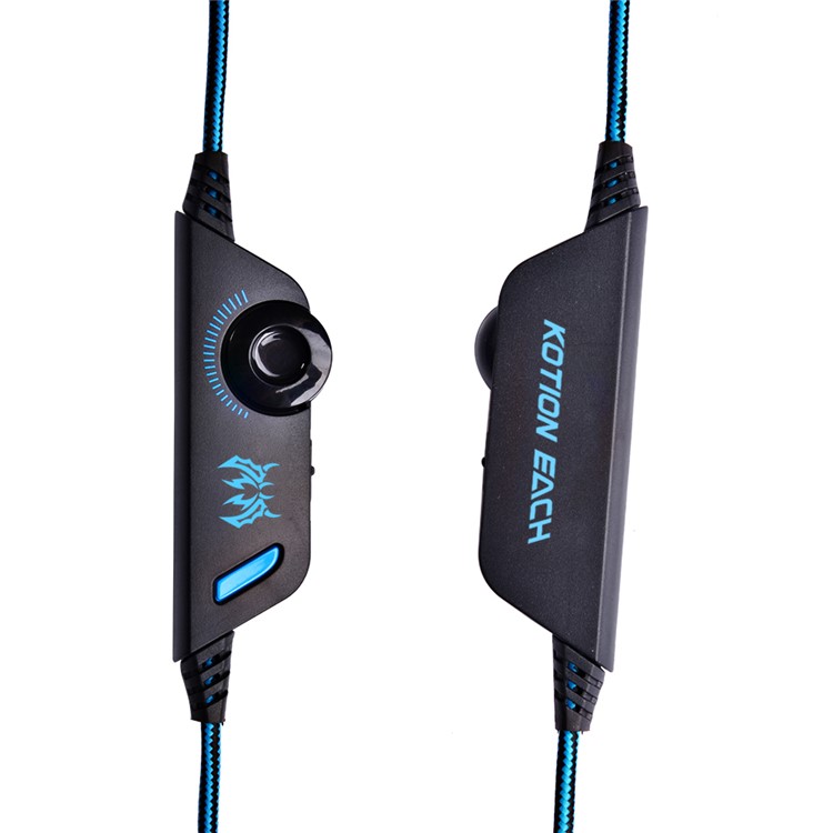 JEDER G2000 Over-Ear-Stereo-Bass-Gaming-Kopfhörer Für PC-Spiel - Blau-8