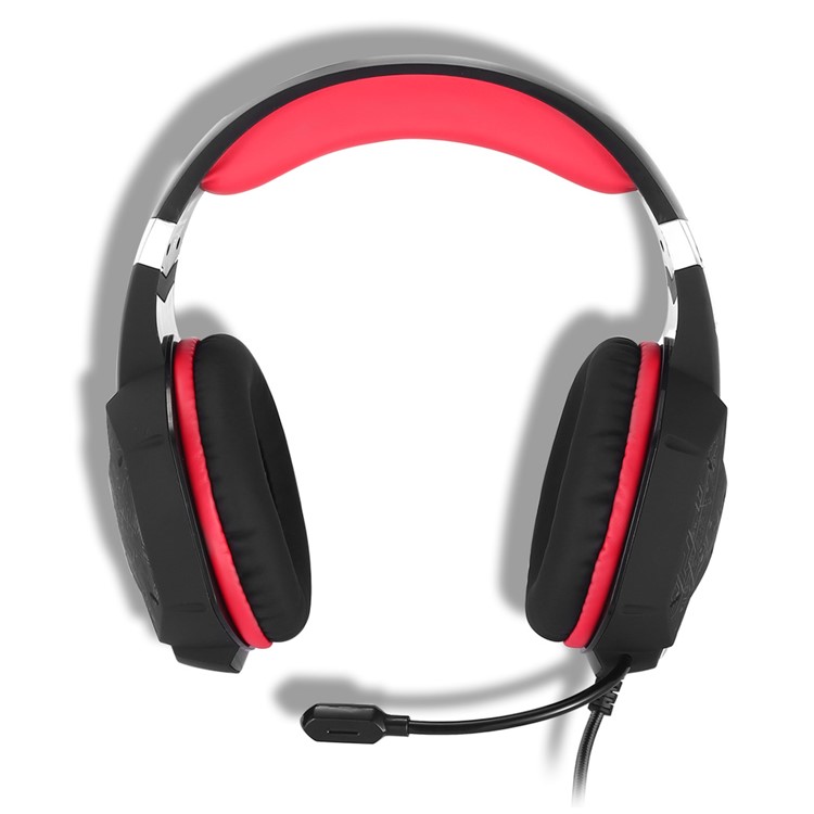 KOTION EACH G1000 Professional 3.5mm PC Gaming Stereo Headset Headphone with Mic LED Light - Red-6