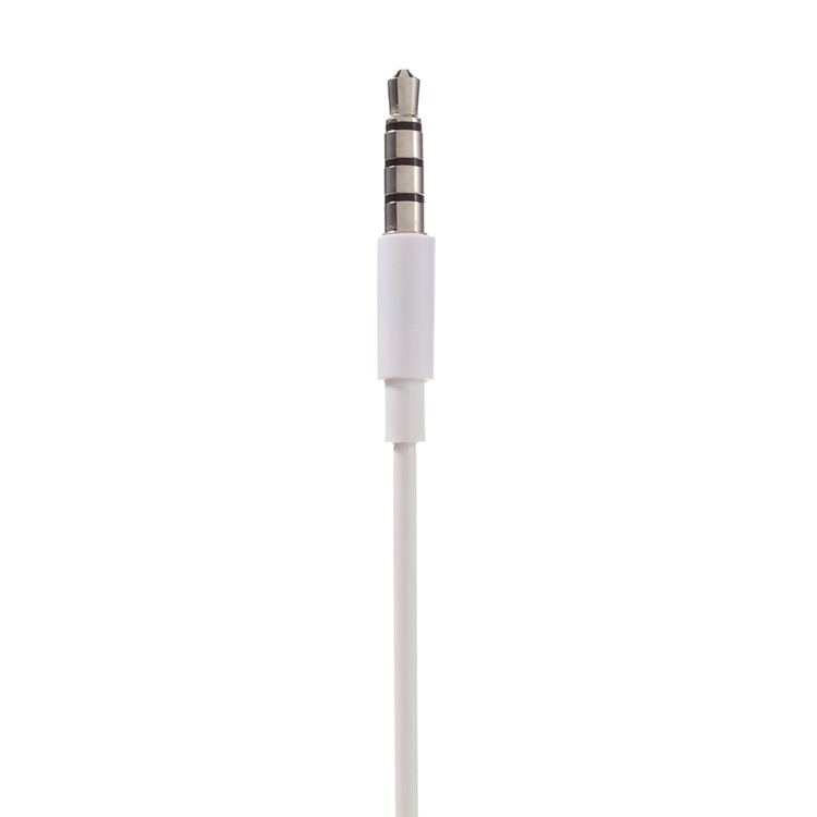 3.5mm In-ear Earphone Headset with Mic for iPhone Samsung Oppo Vivo - White-5