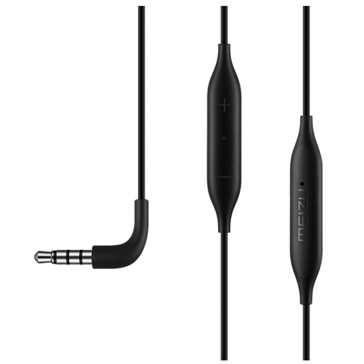 MEIZU EP2X In-ear 3.5mm Wired Earphone with Mic and Line-in Control for Meizu iPhone Samsung - Black-5