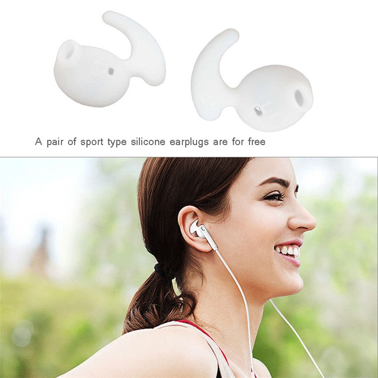 HAT PRINCE In-ear Wired Earphone with Mic and Remote Control for Samsung iPhone - White-6