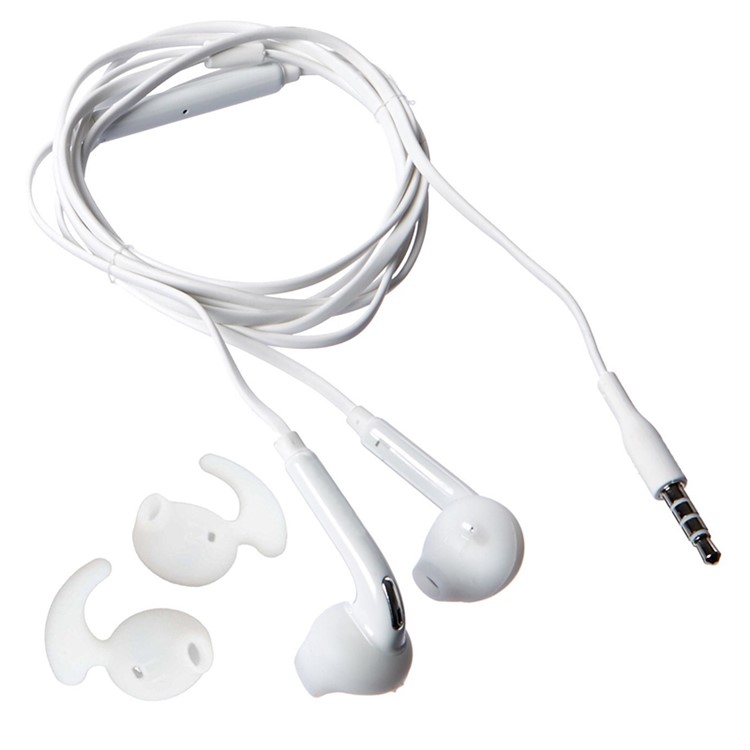 HAT PRINCE In-ear Wired Earphone with Mic and Remote Control for Samsung iPhone - White-8
