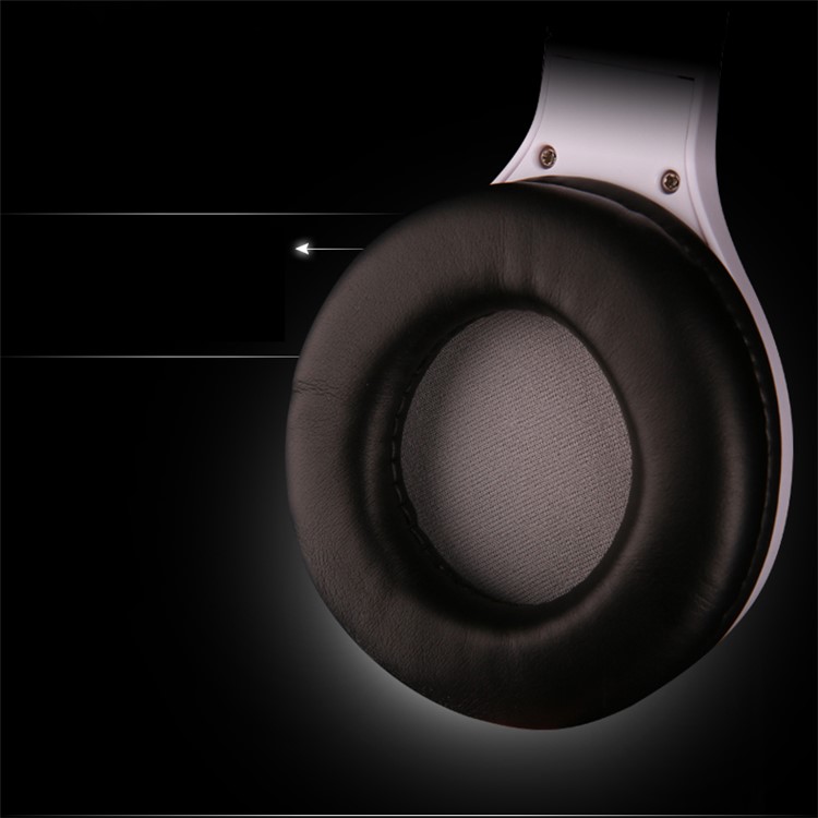OVANN X4 Professional Gaming Stereo Bass Headset 3.5mm Plug Wired Headphone with Mic - Silver / White-6