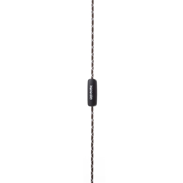 APOLOK T1 3.5mm Wired Metal Earphone In-ear with Mic & Remote Control - Black-7