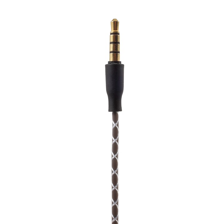 APOLOK T1 3.5mm Wired Metal Earphone In-ear with Mic & Remote Control - Black-8