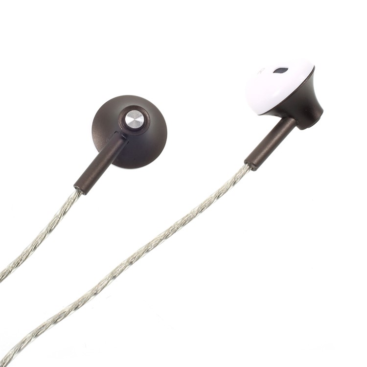 APOLOK T6 3.5mm Wired Stereo In-ear Headphone with Microphone & Remote Control - Black-3