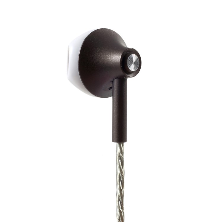 APOLOK T6 3.5mm Wired Stereo In-ear Headphone with Microphone & Remote Control - Black-5