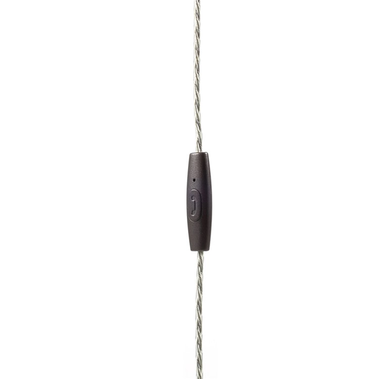 APOLOK T6 3.5mm Wired Stereo In-ear Headphone with Microphone & Remote Control - Black-8