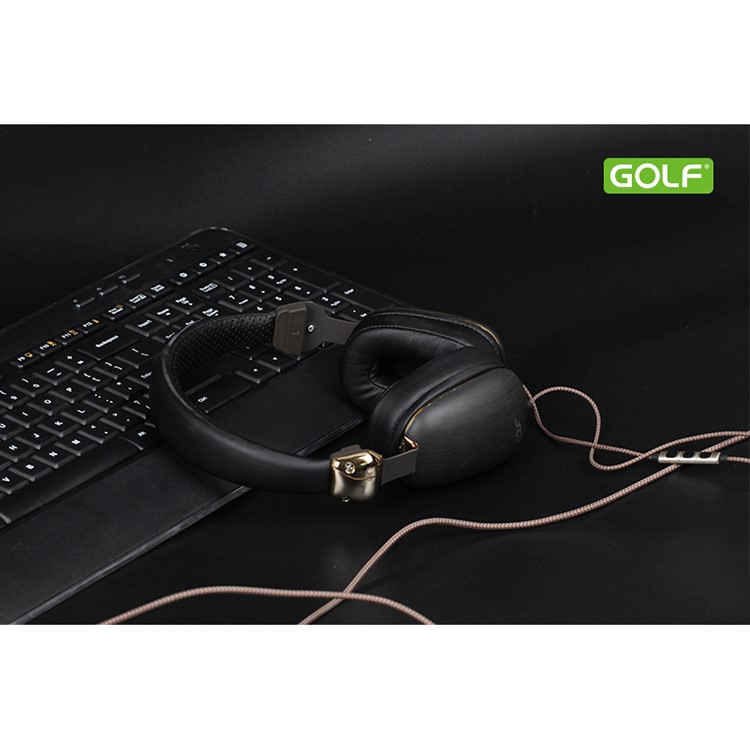 GOLF MX02 Running Series Headphones 3.5mm Stereo Headphones Over-ear Earphone with Mic - Black-12
