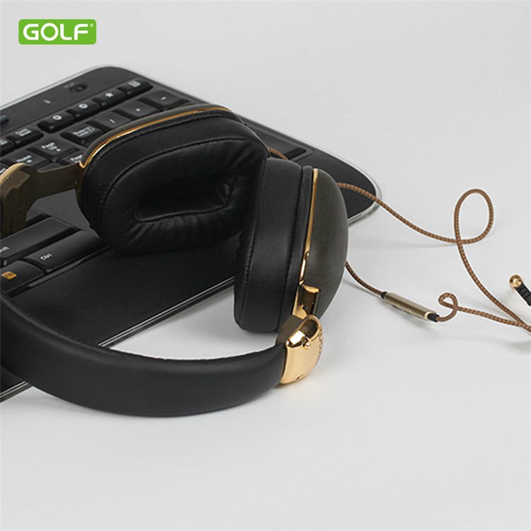 GOLF MX02 Running Series Headphones 3.5mm Stereo Headphones Over-ear Earphone with Mic - Black-4